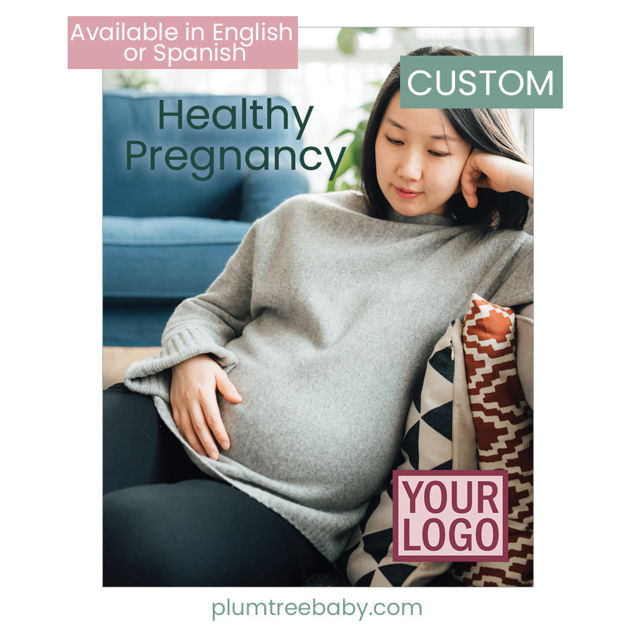 Healthy Pregnancy Booklets - Branded-Book-Plumtree Baby