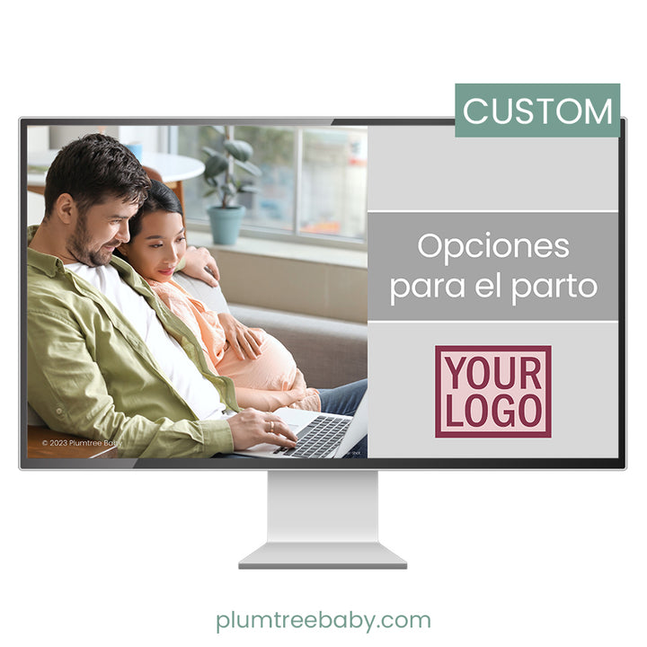 Branded PowerPoints-PowerPoint-Plumtree Baby