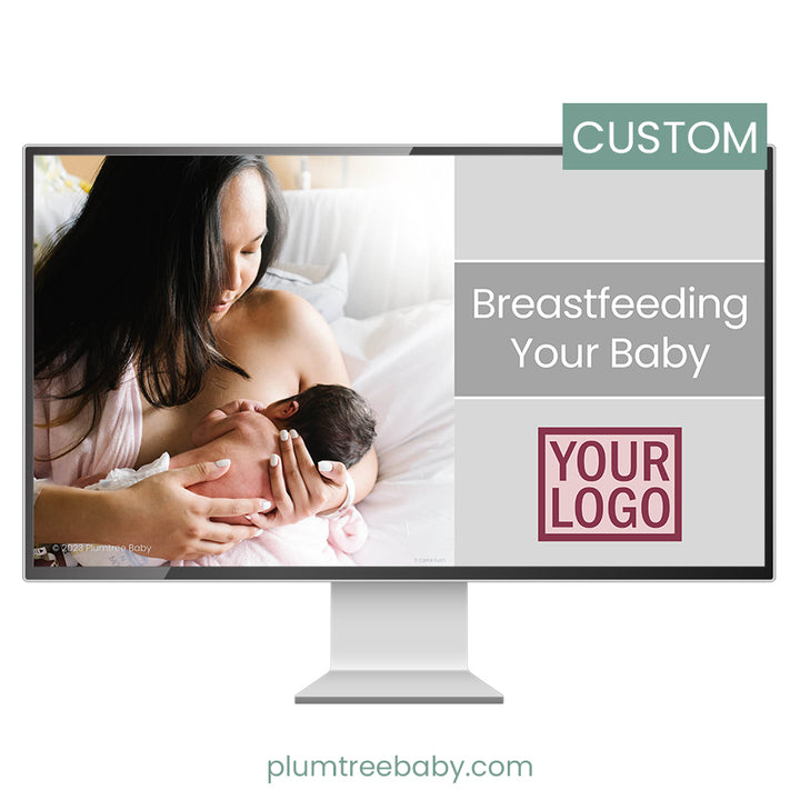 Branded PowerPoints-PowerPoint-Plumtree Baby