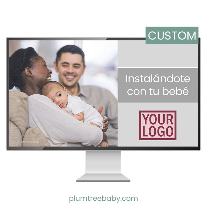 Branded PowerPoints-PowerPoint-Plumtree Baby