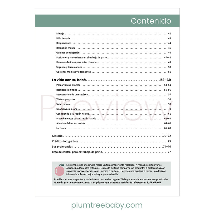 Preparing for Birth Book-Book-Plumtree Baby