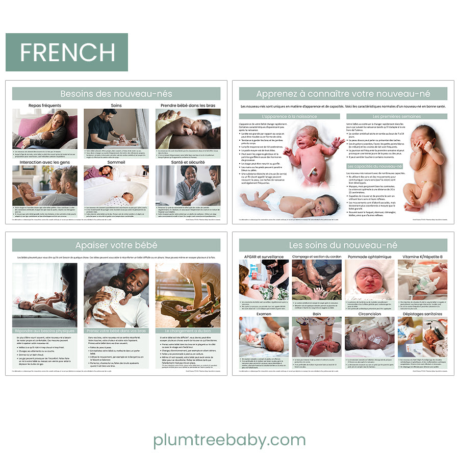 Newborn Poster Set-Poster-Plumtree Baby