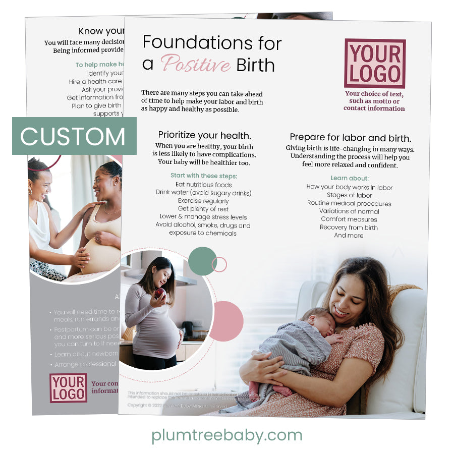 Branded Handouts-Handout-Plumtree Baby